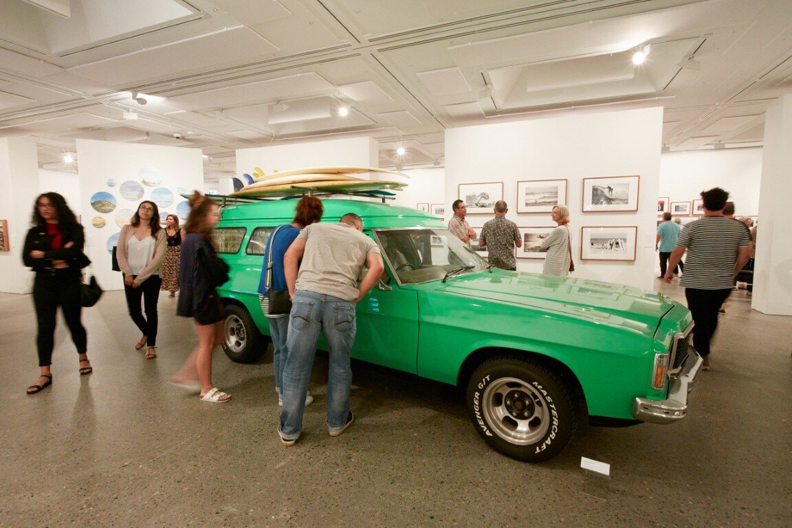 Southern Swell exhibition, installation view, Hazelhurst Arts Centre